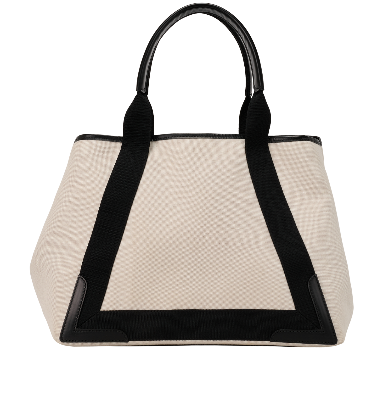 Medium Cabas Tote, &pound;550, Handbags, Cream, Canvas, Back view